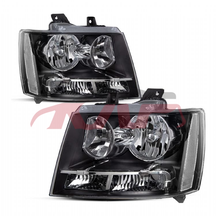 For Chevrolet 21802007-2014 Tahoe&nbsp;head Lamp W/chrome Strip Halogen&nbsp;, Chevrolet  Car Light, Tahoe Car Parts Store-