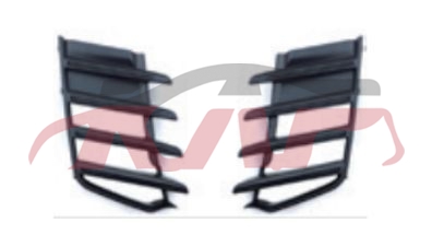 适用于丰田2021 兰德酷路泽LC300&nbsp;前保险杠上本体装饰框&nbsp;, 兰德酷路泽 汽车配件, 丰田 雾灯框-