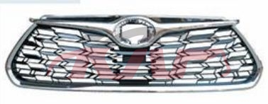 For Toyota 23132021 High Lander grille 53101-0e330, Toyota  Car Front Grille, Highlander Car Parts-53101-0E330