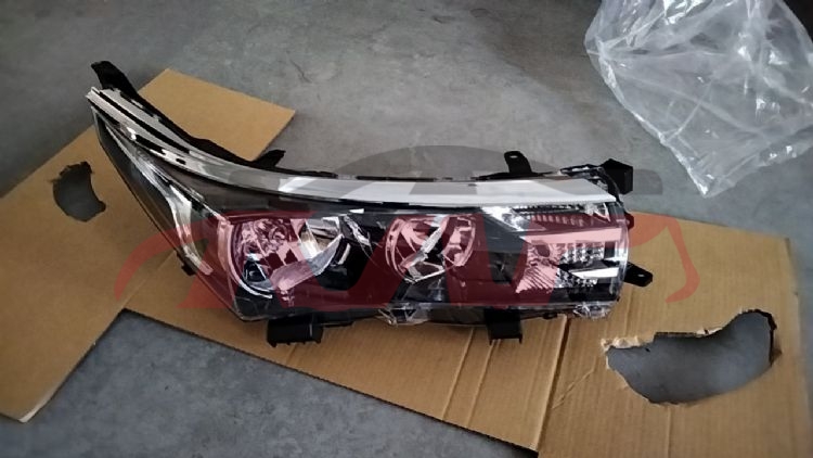 适用于丰田2014 卡罗拉 中东版&nbsp;大灯，黑色&nbsp;L:81145-02E50 R:81185-02E50, 丰田 汽车配件, 卡罗拉 汽车配件-L:81145-02E50 R:81185-02E50