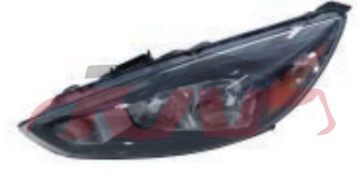 For Ford 14802015 Foucs head  Lamp  Black With Daytime  Running Light Usa l  F1eb-13w030-me  R  F1eb-13w029-me, Ford  Kap Cheap Auto Parts, Focus Cheap Auto Parts-L  F1EB-13W030-ME  R  F1EB-13W029-ME