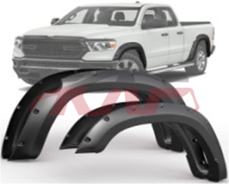 For Dodge 25772019 Ram wheel Eyebrow , Dodge  Car Tires Eyebrow, Ram Replacement Parts For Cars-