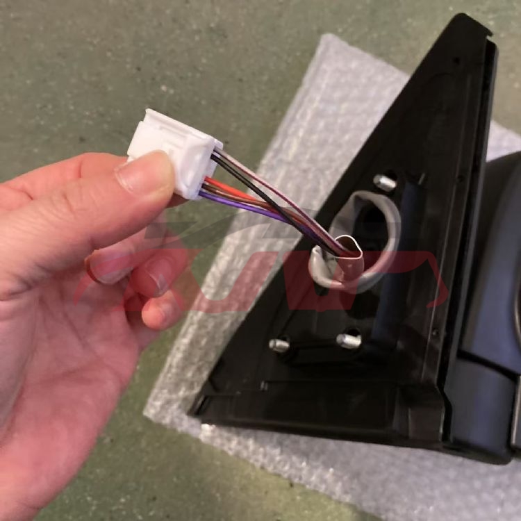 For Mitsubishi 13252005 L200&nbsp;mirror, With Lamp, Black&nbsp;, Triton Parts Suvs Price, Mitsubishi  Auto Part-