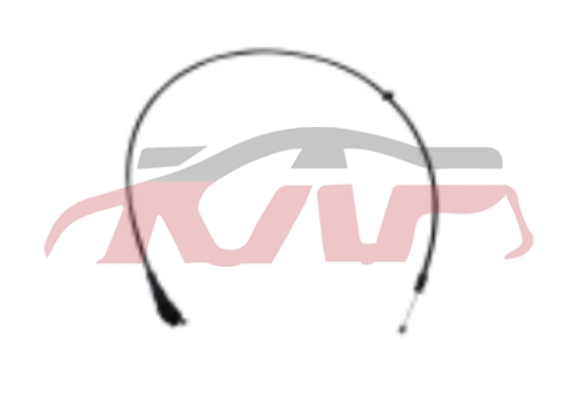 For Ford 7172013 Mondeo/fusion hood  Cable r  Ds73-16c657-bg   L  Ds73-16c657-af, Ford  Kap Automotive Accessorie, Mondeo/fusion Automotive Accessorie-R  DS73-16C657-BG   L  DS73-16C657-AF