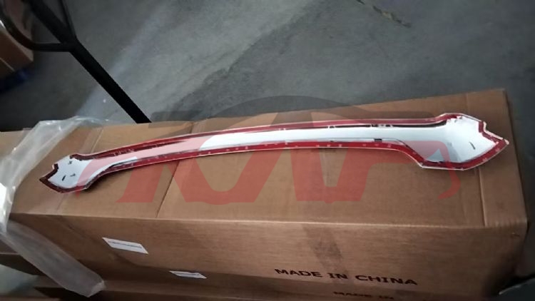 适用于丰田2021 海拉克斯RECCO&nbsp;机盖亮条，电镀，粘贴款&nbsp;, 海拉克斯 配件, 丰田 杠网亮条-