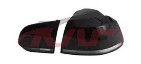 For V.w. 1747goif 6 Gti&nbsp;tail Lamp, Black&nbsp;, Golf Accessories, V.w.  Auto Part-