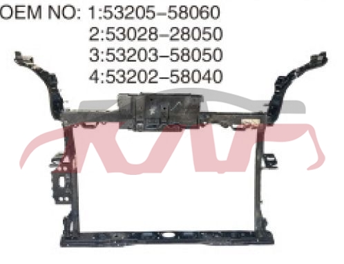 For Toyota 20762009-2011 Alphard&nbsp;water Tank Bracket&nbsp;53205-58060  53028-28050   53203-58050  53202-58040, Toyota  Auto Part, Alphard  Automotive Parts-53205-58060  53028-28050   53203-58050  53202-58040