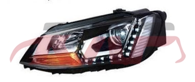 For V.w. 17682012-2015 Jetta Vi Gli head Lamp 16d941005/006, Jetta Automotive Accessorie, V.w.  Car Headlamps Bulb-16D941005/006