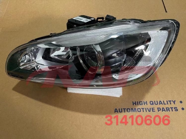 For Volvo 3259s60l&nbsp;head Lamp&nbsp;31410606   31410607, S60l Parts, Volvo  Auto Headlights-31410606   31410607