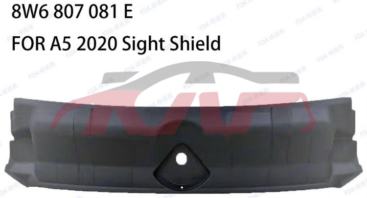 For Audi 33062020-2022 A5&nbsp;water Tank Upper Guard Board&nbsp;8w6807081e, Audi  Side Body Moulding, A5 Parts For Cars-8W6807081E