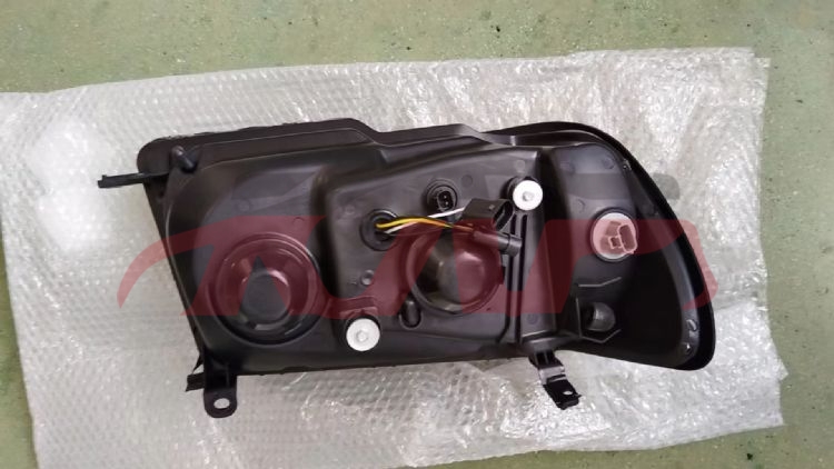 适用于丰田201998-2004 兰德酷路泽 FJ100&nbsp;前大灯 改装黑底&nbsp;, 丰田 汽车配件, 兰德酷路泽 汽车配件-