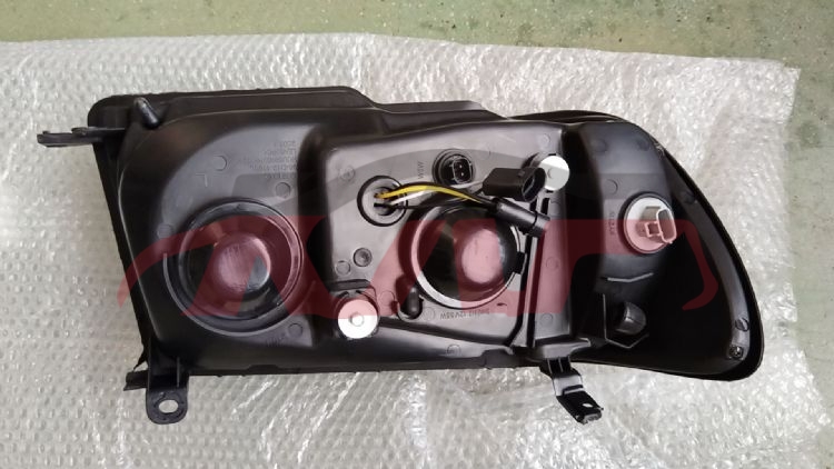 适用于丰田201998-2004 兰德酷路泽 FJ100&nbsp;前大灯 改装黑底&nbsp;, 丰田 汽车配件, 兰德酷路泽 汽车配件-