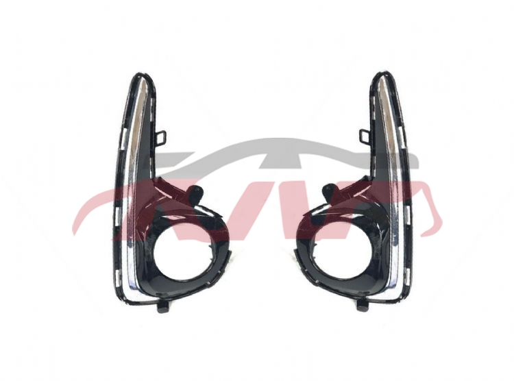 For Toyota 3726yaris 18-19 Middle Esat&nbsp;fog Lamp Cover, Chrome&nbsp;, Toyota    Front Fog Lamp, Yaris Parts For Cars-