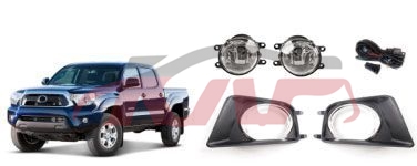 For Toyota 6512012-2015 Tacoma&nbsp;fog Lamp Group, Chrome&nbsp;, Toyota   Rear Fog Lamp, Tacoma Cheap Auto Parts-