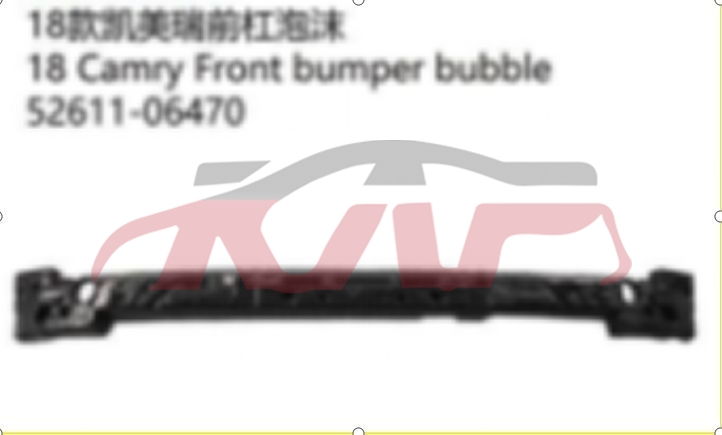 For Toyota 10262018-2020 Camry&nbsp;front Buffer Foam&nbsp;5261106470, Toyota  Auto Lamp, Camry Auto Part Price-5261106470