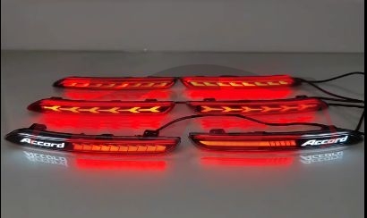 For Honda 33262023 Accord&nbsp;reflector, Modified&nbsp;, Honda  Red Reflector, Accord Accessories-