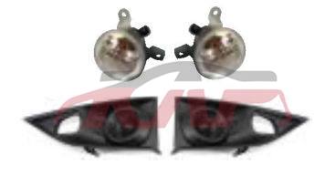 For Isuzu 22982020 D-max Low&nbsp;fog Light Frame Set&nbsp;, D-max Automotive Accessorie, Isuzu   Rear Fog Lamp-