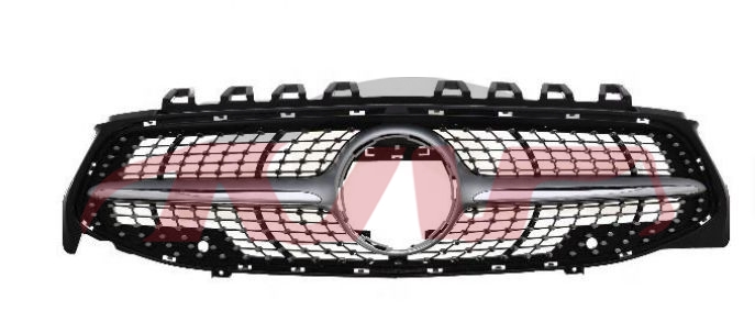 For Benz 2503w118&nbsp;grille, Black、 Silver&nbsp;1188800802, Benz  Car Grills, Cla Car Parts-1188800802
