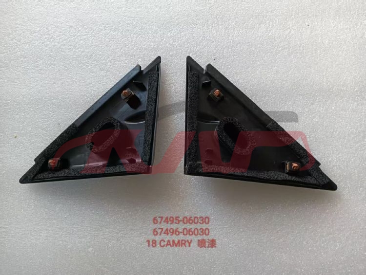 For Toyota 10262018-2020 Camry&nbsp;front Door Outer Triangular Panel&nbsp;67495-06030   67496-06030, Toyota  Auto Lamps, Camry Car Accessorie-67495-06030   67496-06030