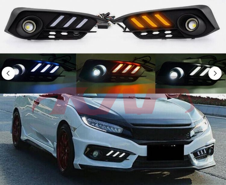 For Honda 8562016 civic Fc1/7&nbsp;p/lamp 13, Modified&nbsp;, Honda  Auto Lamps, Civic Accessories Price-