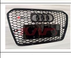 For Audi 14072013-2016 A5&nbsp;grille, Black&nbsp;, Audi  Grille Guard, A5 Car Accessorie-