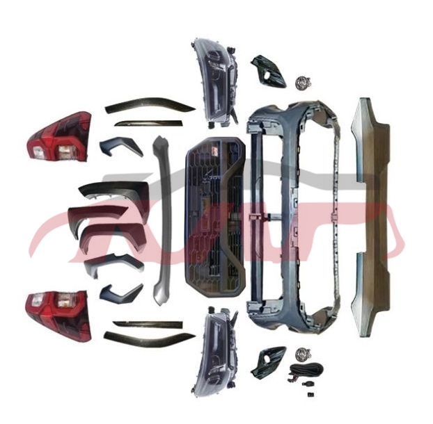 For Toyota 20382021 Hilux Rocco&nbsp;body Moulding&nbsp;, Hilux Accessories, Toyota  Body Moulding For Cars-