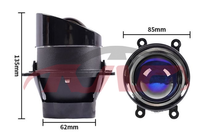 For Lens3551&nbsp;projector Lens&nbsp;3 Inch 45w Led Fog Light Assembly Bi Fog Light Projector Lens White Yellow Car Led Lamps For Toyota L Cruiser Prado Car, Lens Car Parts, Lens  Automotive Parts-3 Inch 45W LED Fog Light Assembly Bi Fog Light Projector Lens White Yellow Car LED Lamps for Toyota L Cruiser Prado Car