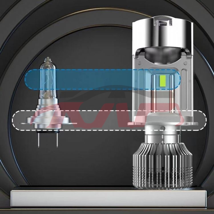 For Lens3551&nbsp;projector Lens&nbsp;50w H4 Led Projector Lens Mini Car Headlight With High Intensity Led Light, Lens Auto Part, Lens Accessories-50W H4 LED Projector Lens Mini Car Headlight with High Intensity LED Light