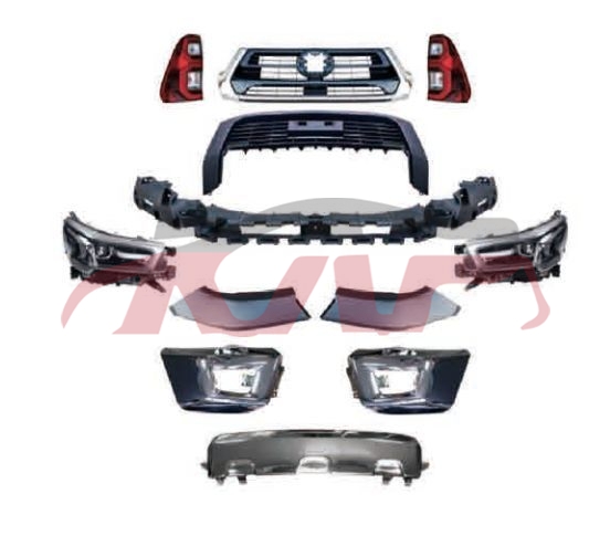 For Toyota 20382021 Hilux Rocco&nbsp;refit Kit&nbsp;16升级21中东款, Hilux Car Parts Discount, Toyota   Auto Modified Part-16升级21中东款
