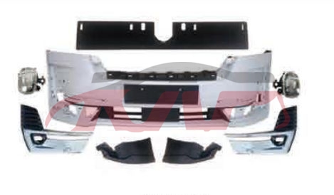 For Nissan 20952014 Patrol&nbsp;front Bumper Assembly&nbsp;, Nissan  Front Bumper Cover Fascia, Patrol Car Parts Discount-