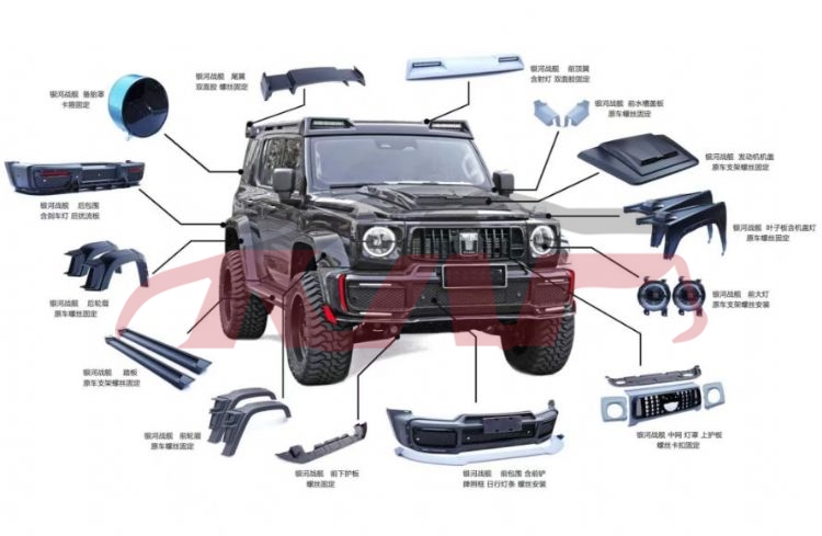 For Great Wall 3444坦克300越野版&nbsp;body Moulding&nbsp;, Great Wall  Body Moulding For Cars, 坦克300越野版 Car Parts-