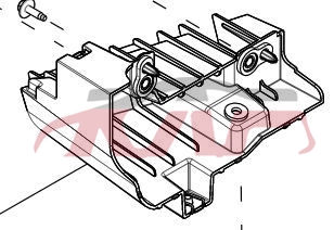 For Tesla 3585cybertruck 2024-2028&nbsp;front Bracket Under The Car Door Skirt&nbsp;l:181661000b   R:181661100b, Cybertruck Car Parts Store, Tesla  Auto Lamps-L:181661000B   R:181661100B