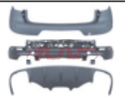 For Porsche626macan 14-17&nbsp;rear  Bumper  Kit&nbsp;, Porsche Auto Part, Macan Automotive Parts Headquarters Price-