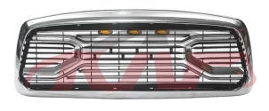 For Dodge 21792003-2005 Ram&nbsp;grille, Chrome With Light&nbsp;, Ram Auto Accessorie, Dodge  Car Chrome Front Grille-