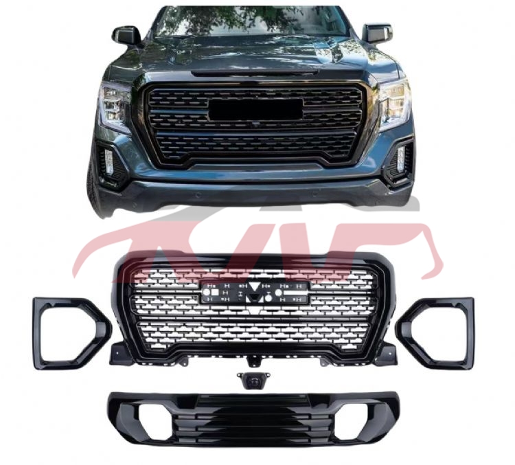 For Gmc30882019-2022 Sierra&nbsp;grille Group&nbsp;, Gmc Auto Parts, Sierra Car Accessories Catalog-