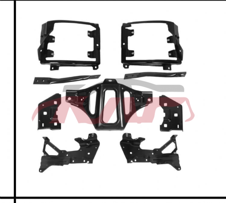For Chevrolet 21172016-2018  Silverado&nbsp;steel Bumper Bracket Set, New&nbsp;, Chevrolet  Auto Lamp, Silverado Car Part-