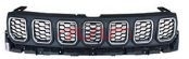 For Jeep 1984compass 2021-2023&nbsp;upper Grille&nbsp;, Jeep  Grills Car Chrome, Compass Accessories-