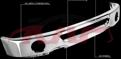 For Ford 11372004-2008 F150&nbsp;front Bumper&nbsp;fo1002399, F150  Pickup Truck Accessories, Ford  Front Bumper Face Bar-FO1002399