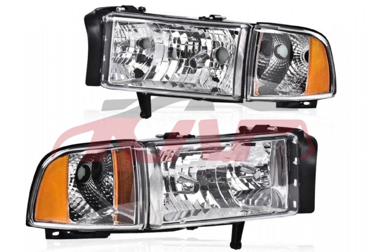 For Dodge 2021781994-2002 Ram&nbsp;head Lamp&nbsp;ch2502123 Ch2503123, Ram Car Parts, Dodge  Car Headlamps Bulb-CH2502123 CH2503123