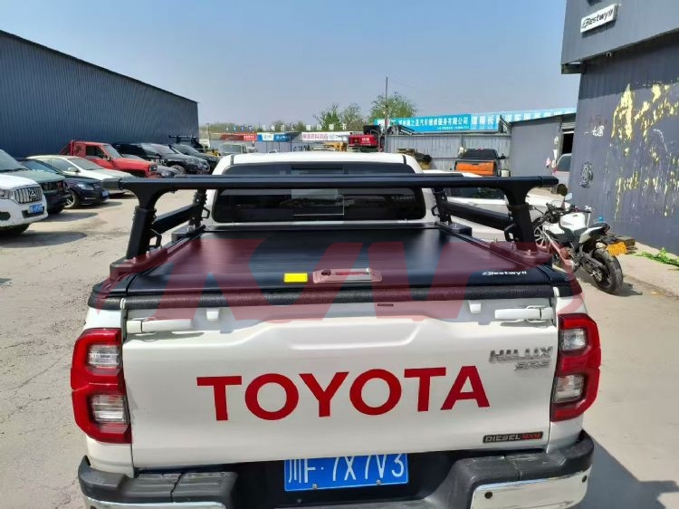 For Toyota 20382021 Hilux Rocco&nbsp;cover Plate&nbsp;, Hilux Basic Car Parts, Toyota  Auto Trunk Bright Bar-