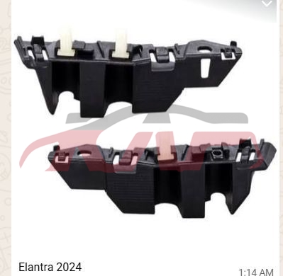For Hyundai 36462024 Elantra&nbsp;front Bumper Bracket&nbsp;, Elantra Car Accessorie, Hyundai  Front Bar Bracket-