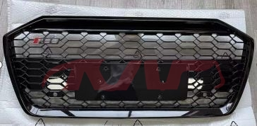 For Audi 4249rs6  C8  2019-2021&nbsp;grille, Without Label&nbsp;, Audi  Front Bumper Upper Grille Assembly, Rs Car Accessories Catalog-